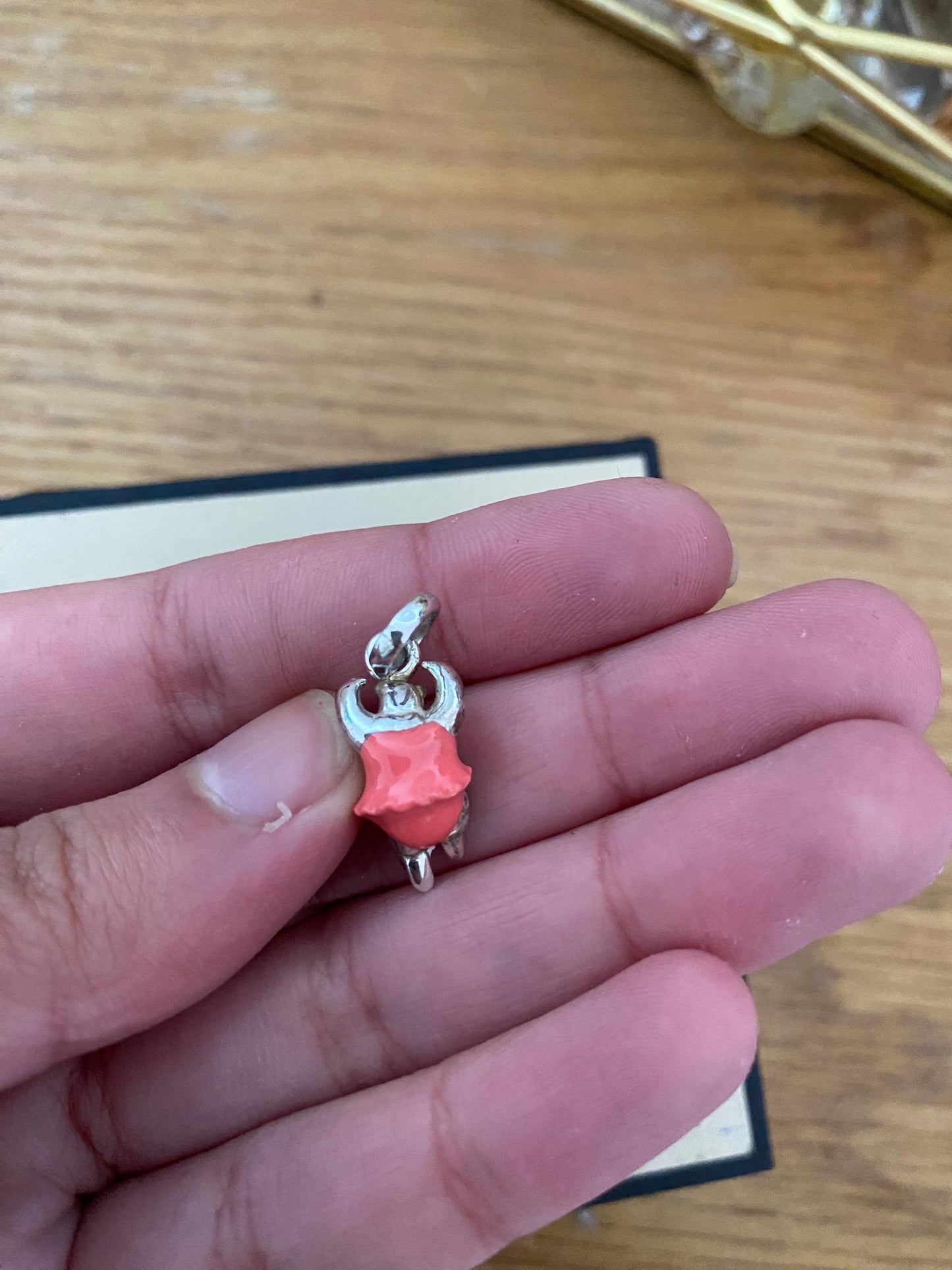 cute genuine rare Links of London hippo ballerina hallmarked charm