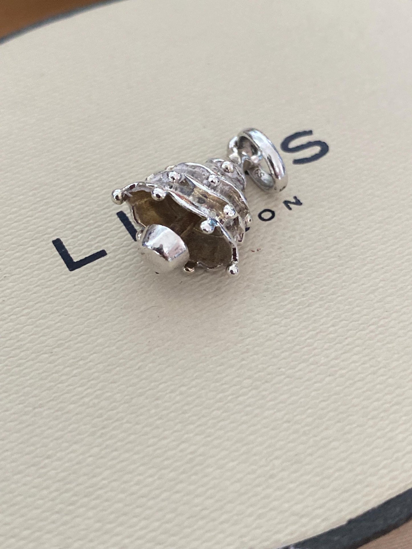 Very rare Links Of London Sterling Silver Christmas tree Vintage charm, genuine