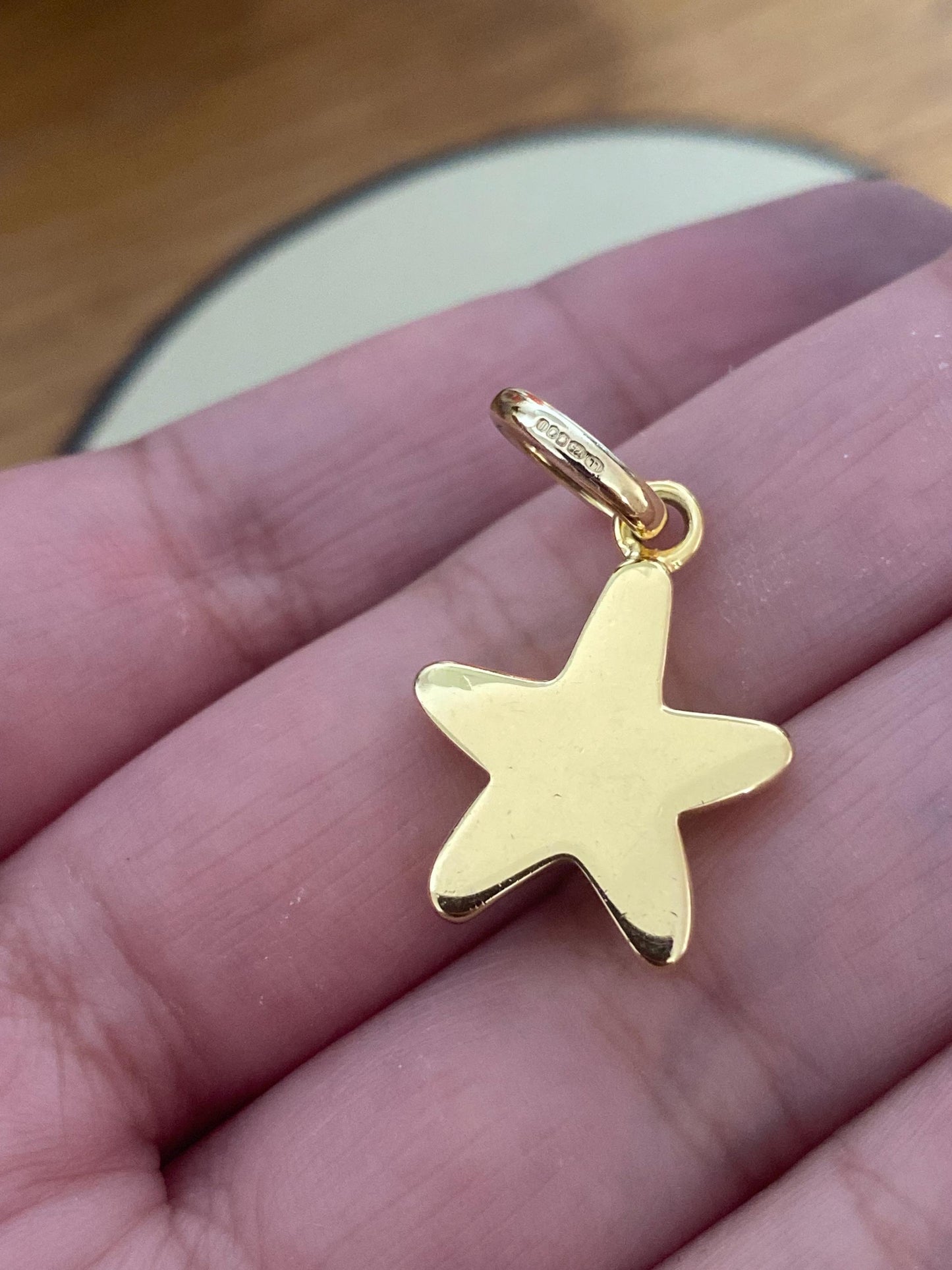 Very Rare Links of London starfish heart charm sterling silver and 18ct gold vermeil, new conditon, genuine