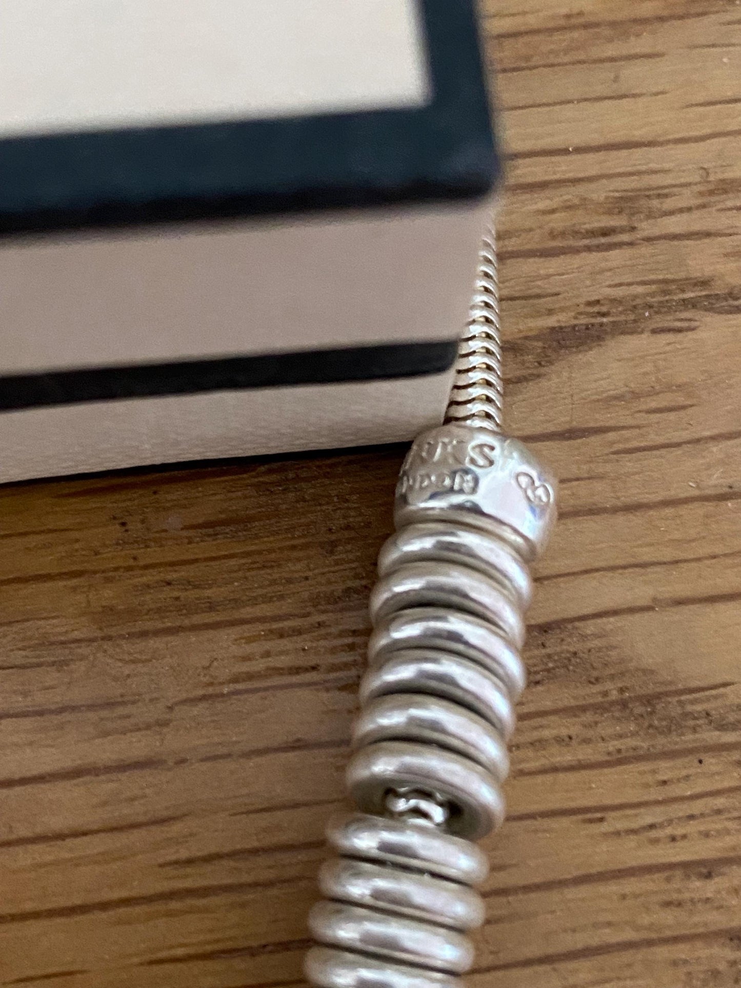 Gorgeous Links of London Sweetie Necklace, Sterling Silver, Assay Hallmarked, 17” long, with box