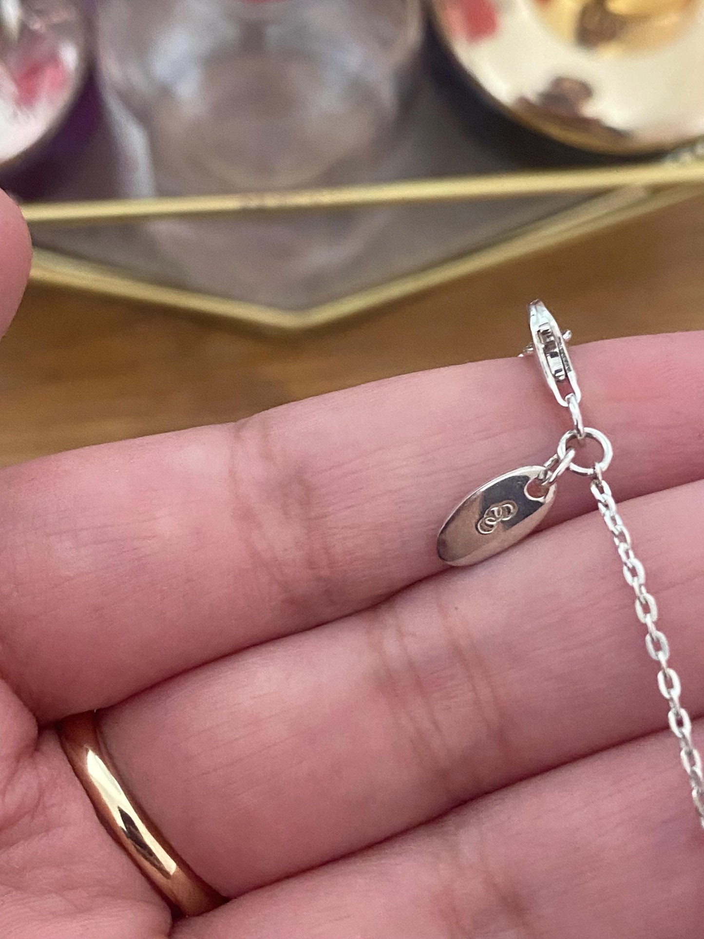 Lovely Links of London vintage rare XS sweetie bracelet, sterling silver