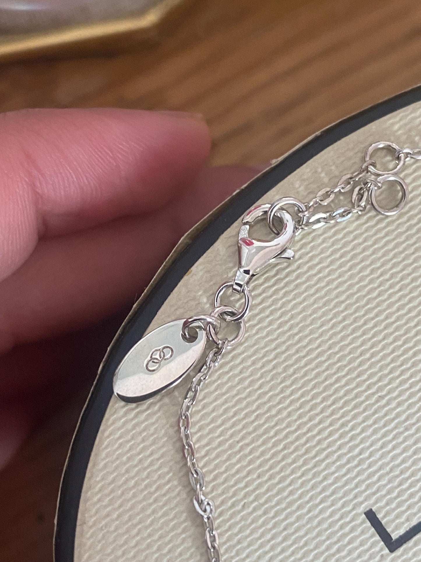 Lovely Links of London vintage rare XS sweetie bracelet, sterling silver