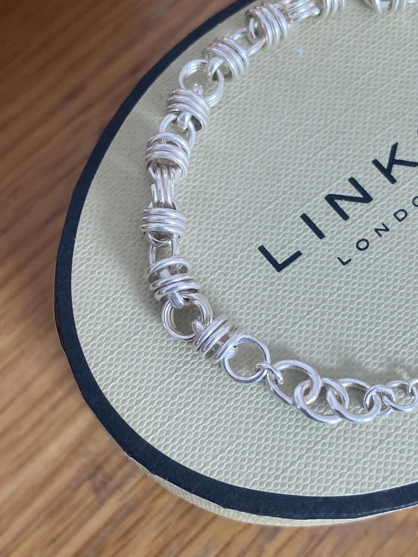 Links of London Sterling Silver Sweetie XS Links, sterling Silver Bracelet, genuine
