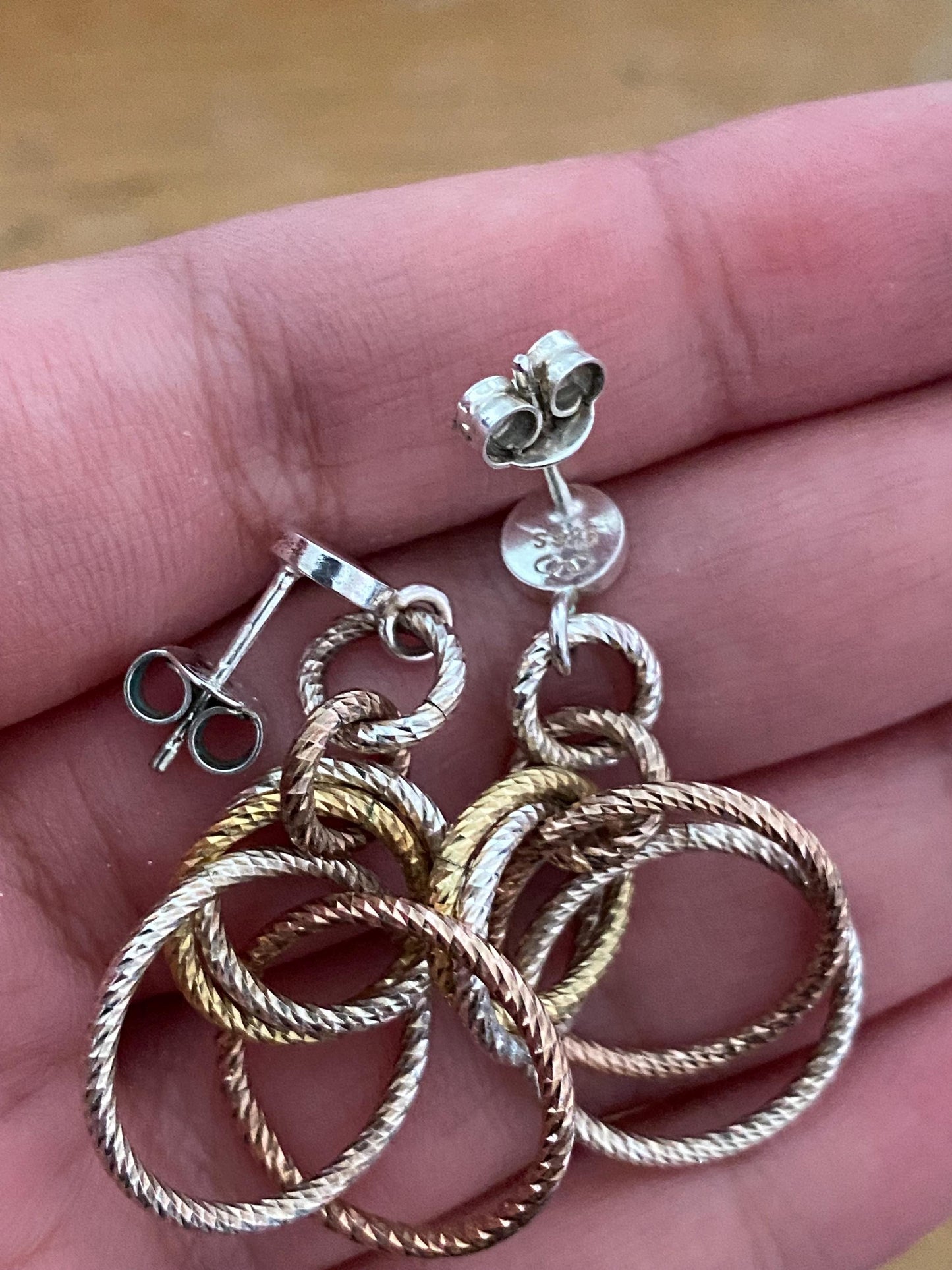 Links Of London Genuine Aroura Drop Earrings In Box, sterling silver