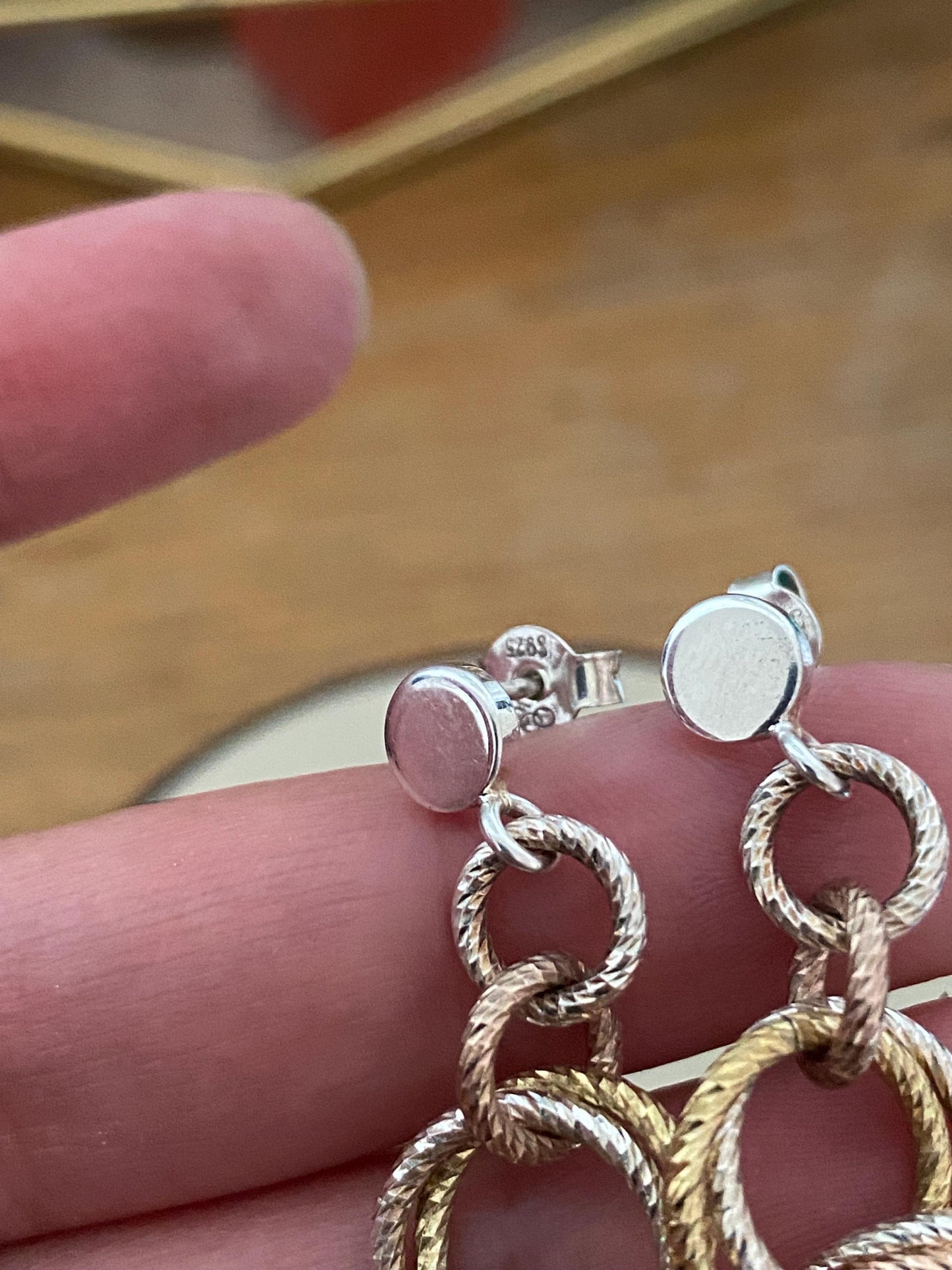 Links Of London Genuine Aroura Drop Earrings In Box, sterling silver