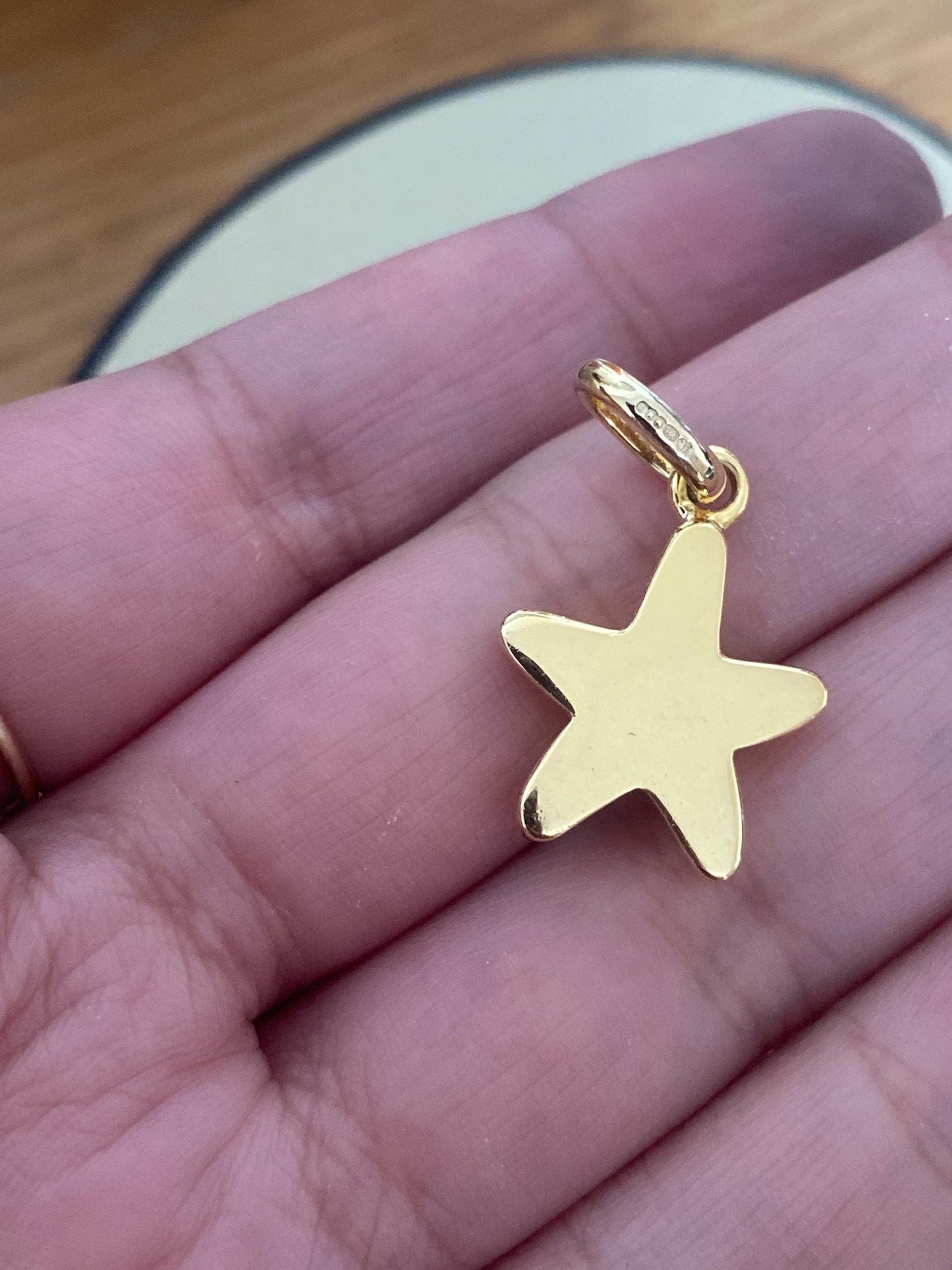 Very Rare Links of London starfish heart charm sterling silver and 18ct gold vermeil, new conditon, genuine
