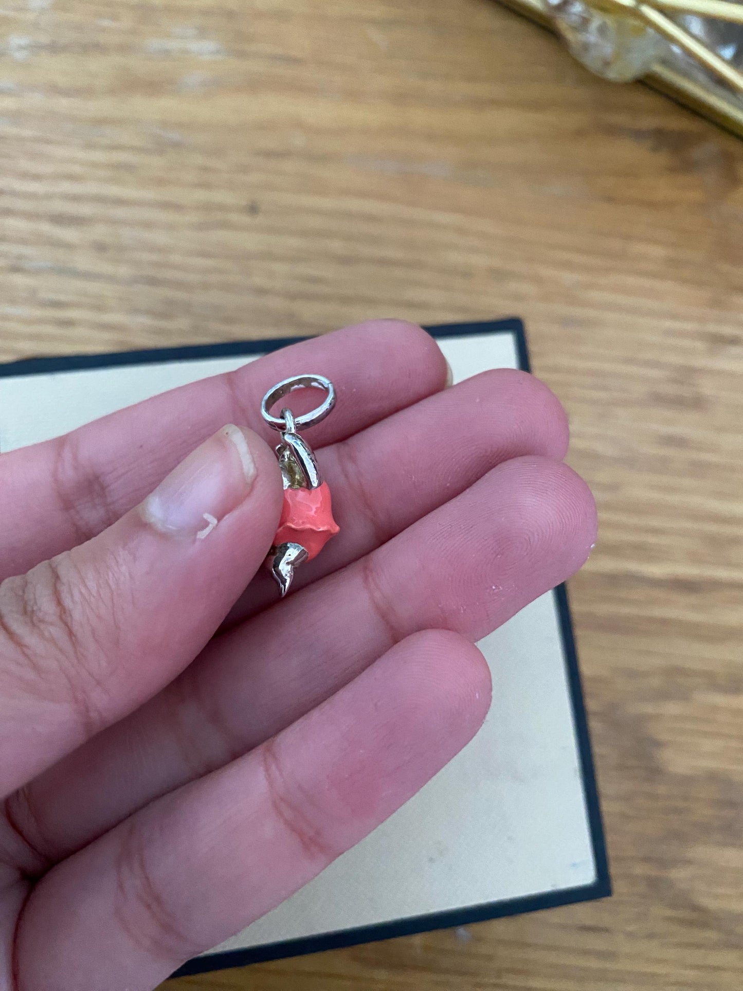 cute genuine rare Links of London hippo ballerina hallmarked charm