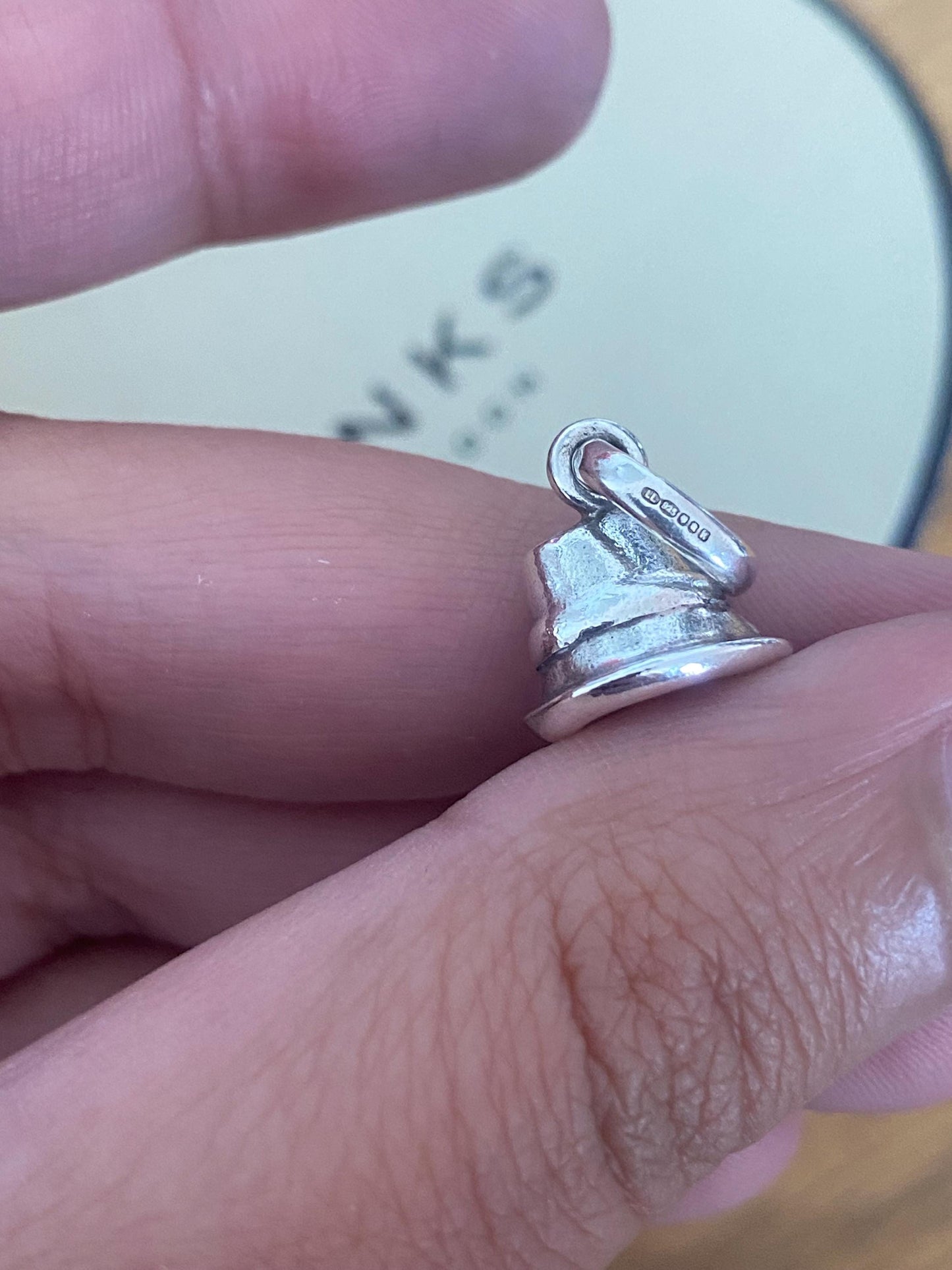 Genuine Links of London Ladies Trilby Hat, Sterling Silver, Assay Hallmarked