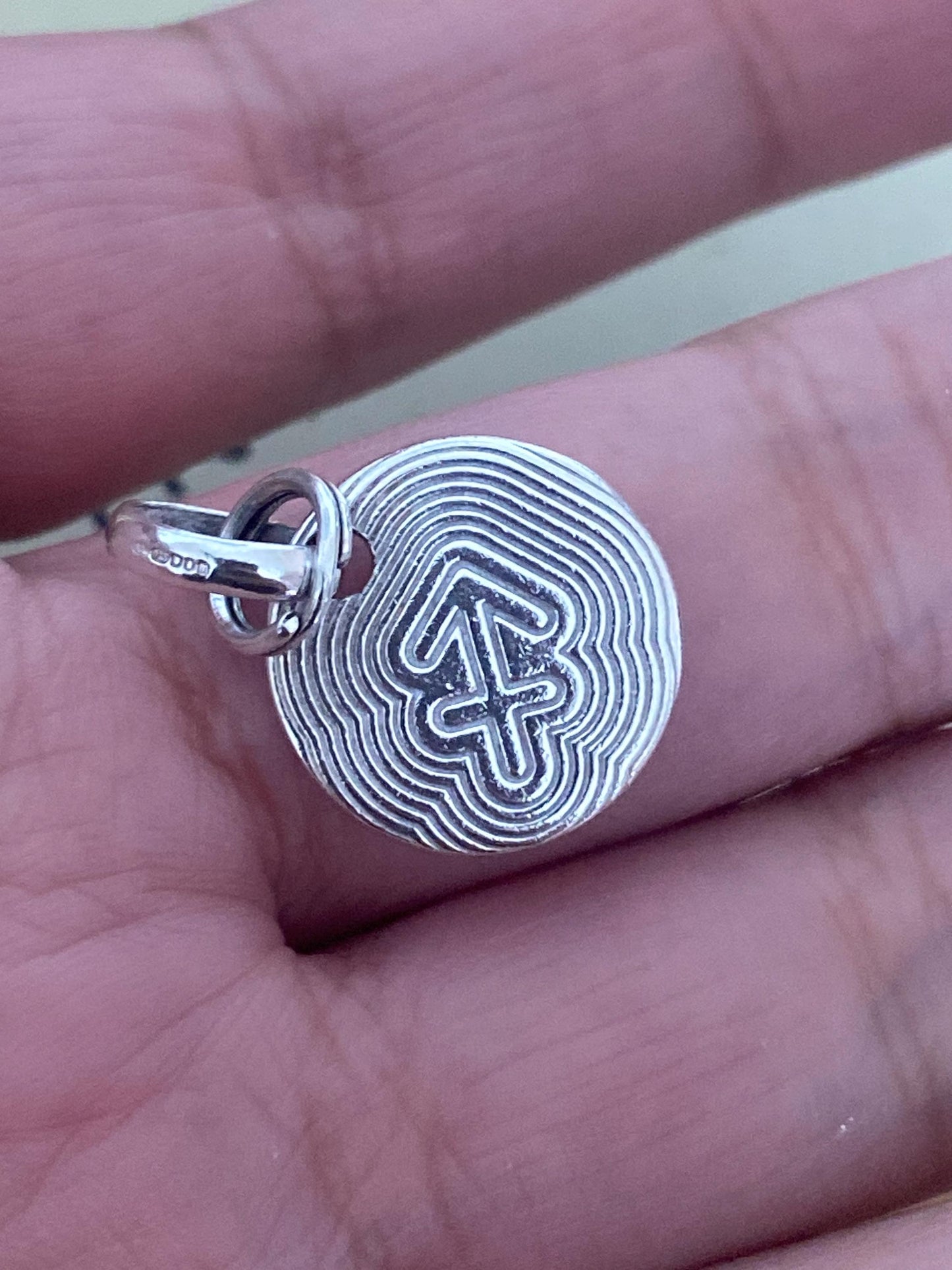 Links of London sterling silver bracelet charm Sagittarius zodiac star sign, genuine