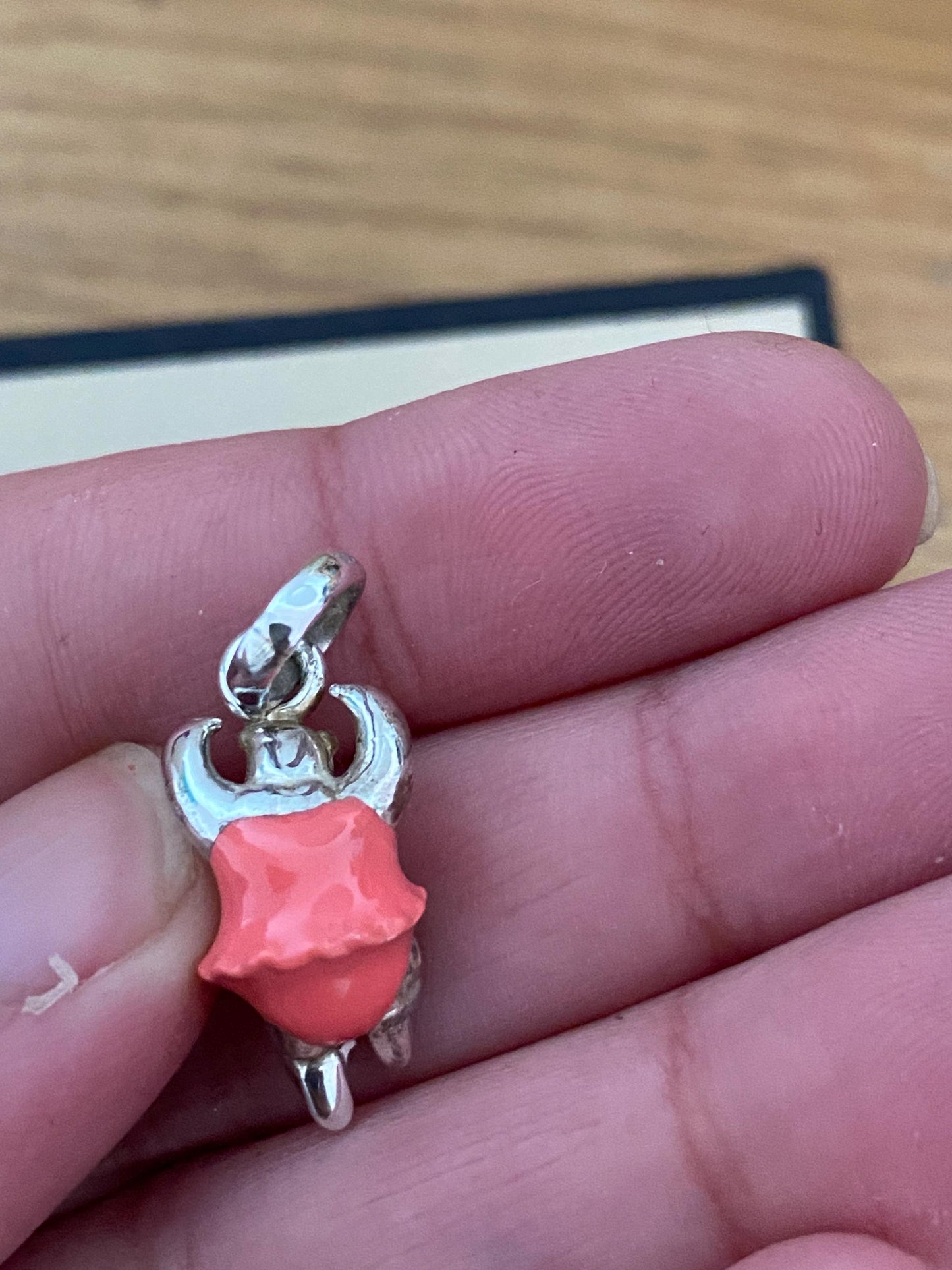 cute genuine rare Links of London hippo ballerina hallmarked charm
