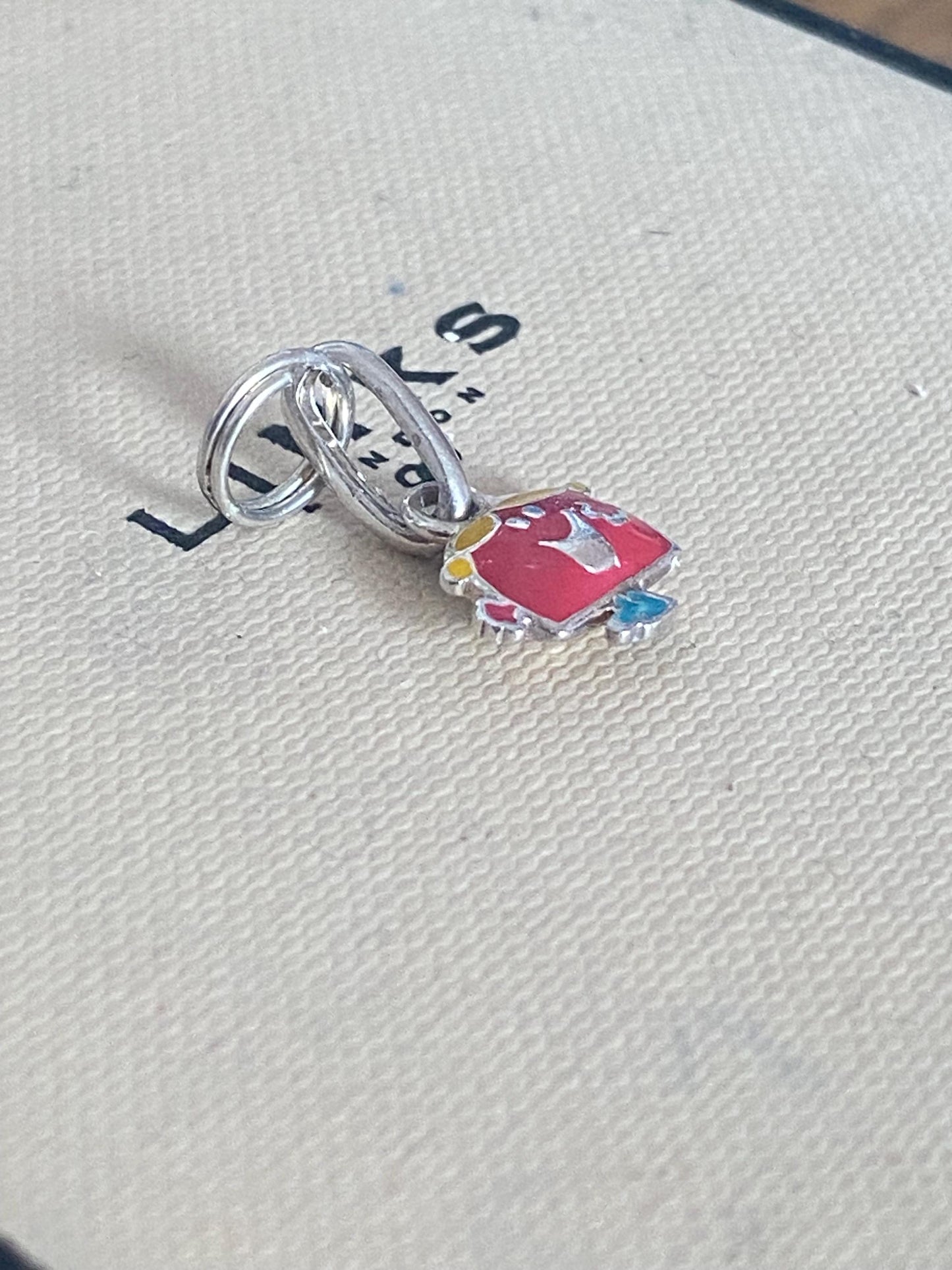 Beautiful genuine rare LINKS OF LONDON Ladies Sterling Silver Thoip Little Miss Chatterbox charm