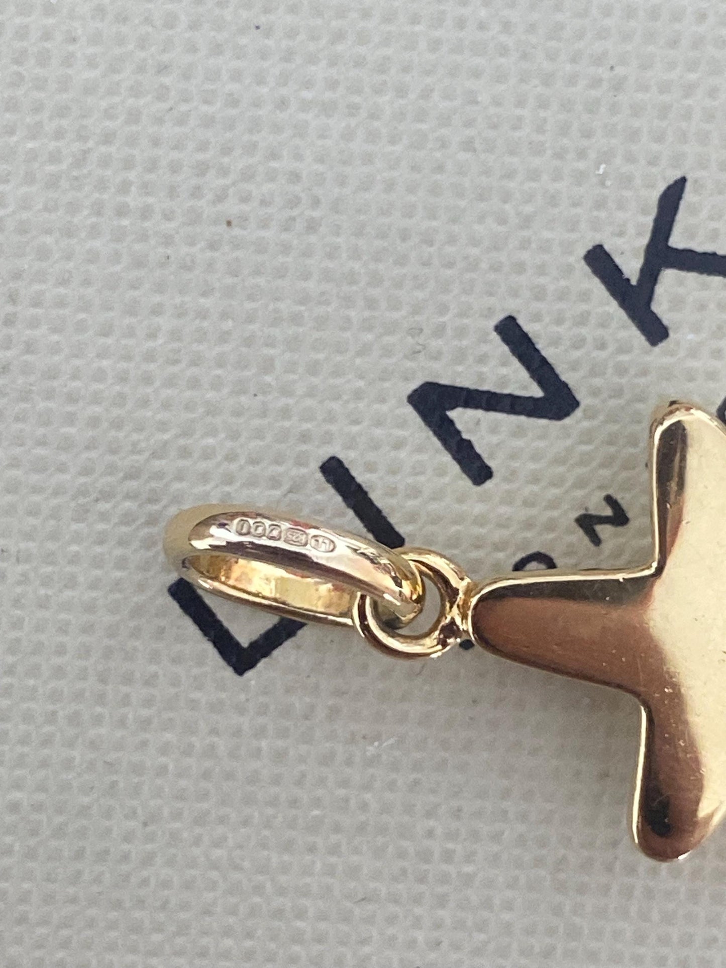 Very Rare Links of London starfish heart charm sterling silver and 18ct gold vermeil, new conditon, genuine
