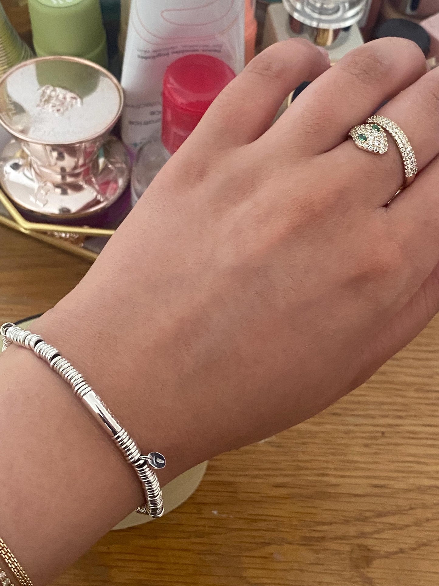 Genuine Links of London vintage rare xs sweetie bracelet, sterling silver, medium