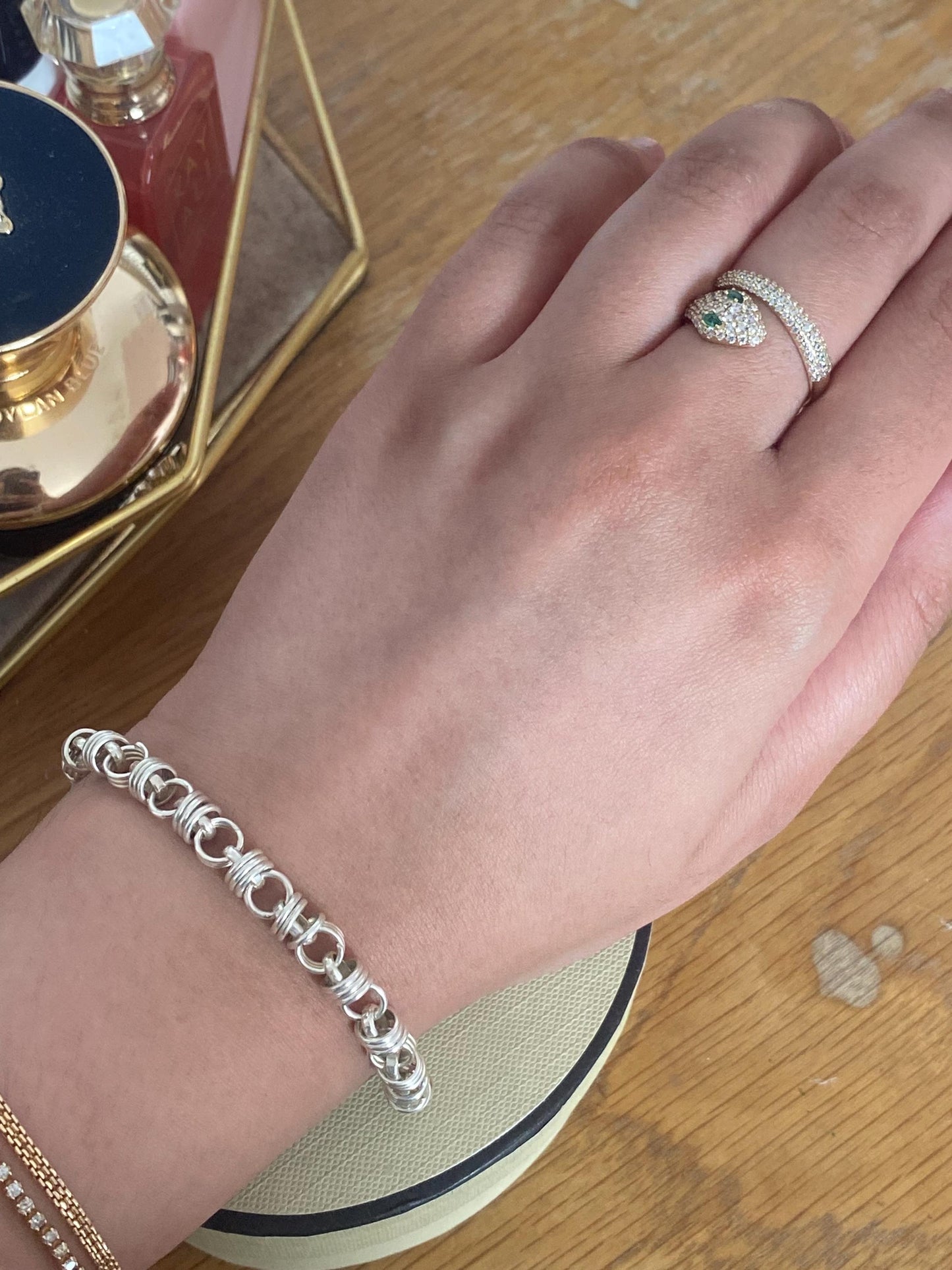 Links of London Sterling Silver Sweetie XS Links, sterling Silver Bracelet, genuine