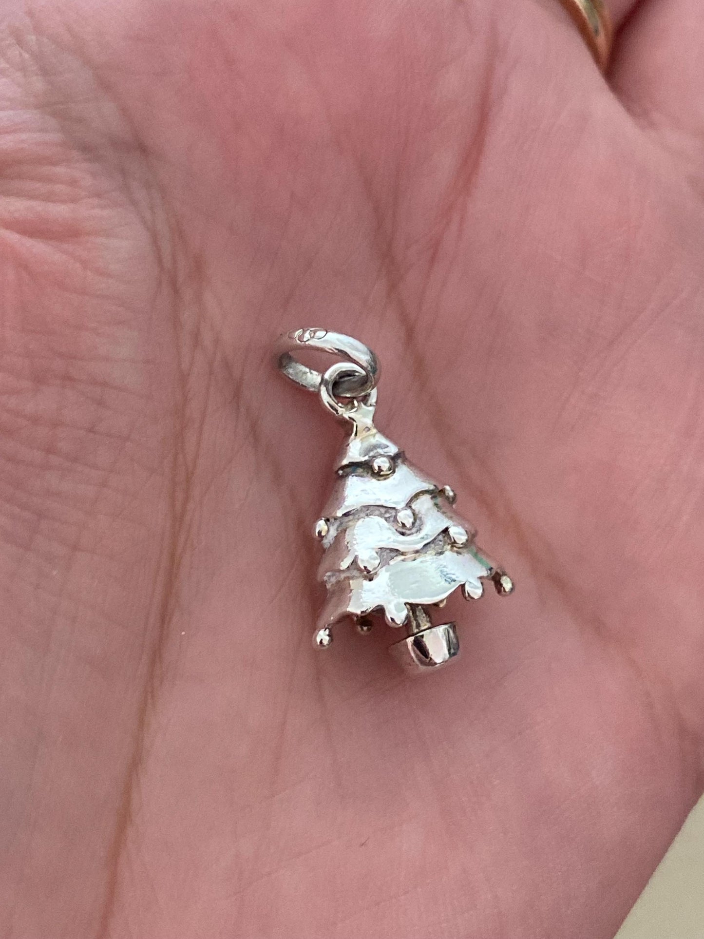 Very rare Links Of London Sterling Silver Christmas tree Vintage charm, genuine