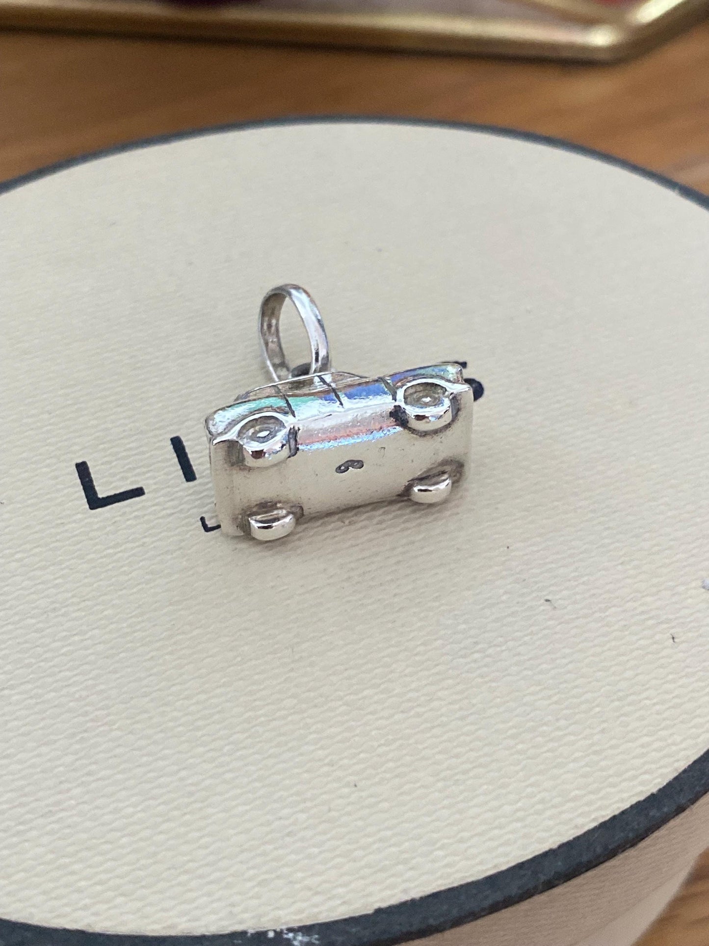 Beautiful rare Links of London sterling silver car charm, Genuine, Assay hallmarked