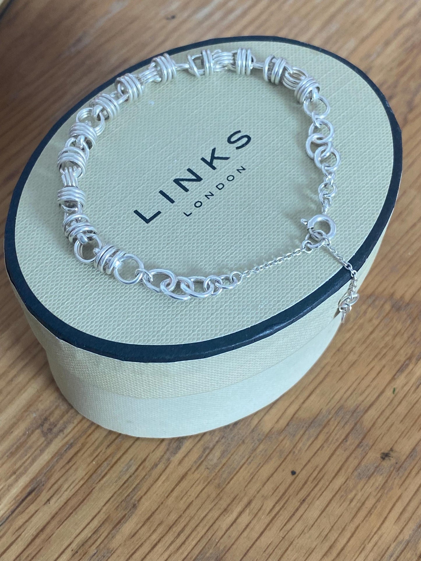 Links of London Sterling Silver Sweetie XS Links, sterling Silver Bracelet, genuine