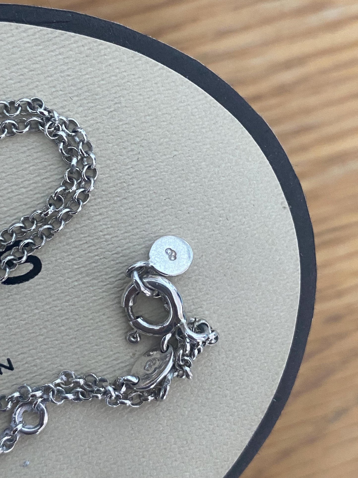 Genuine Links of London tennis ball Wimbledon Necklace, sterling silver