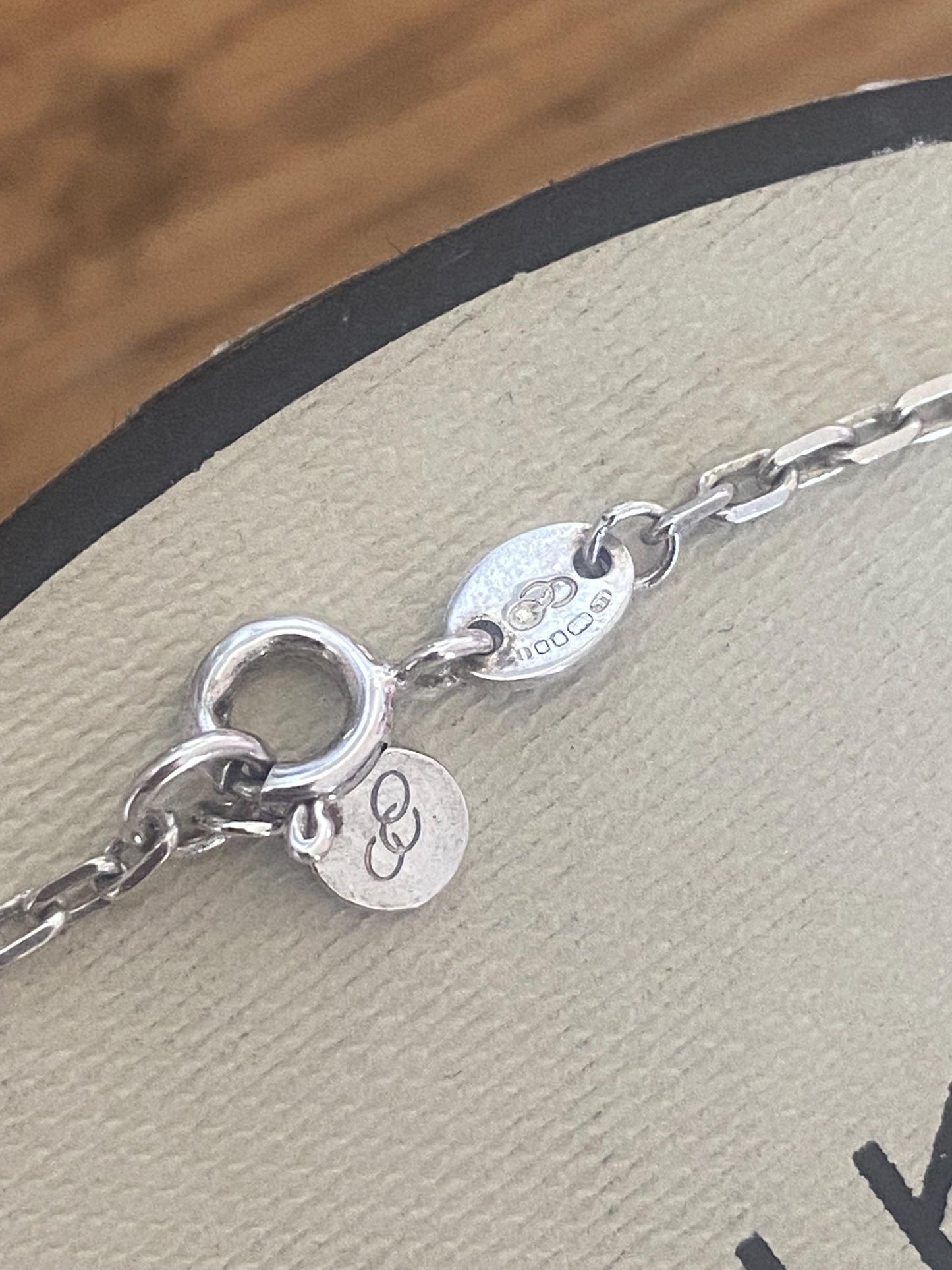 Lovely Links of London vintage rare sweetie bracelet, sterling silver, medium