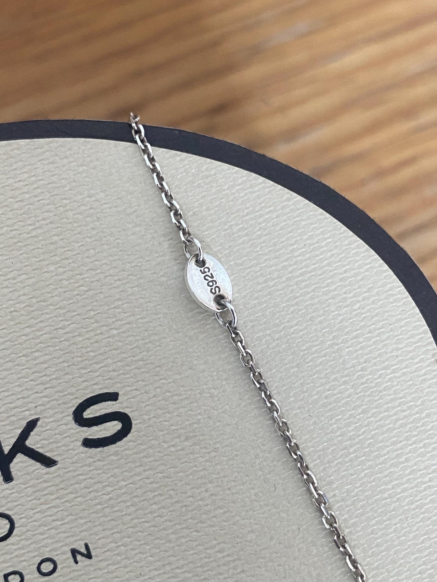 Gorgeous Links of London Sweetie XS Necklace, Sterling Silver, Assay Hallmarked
