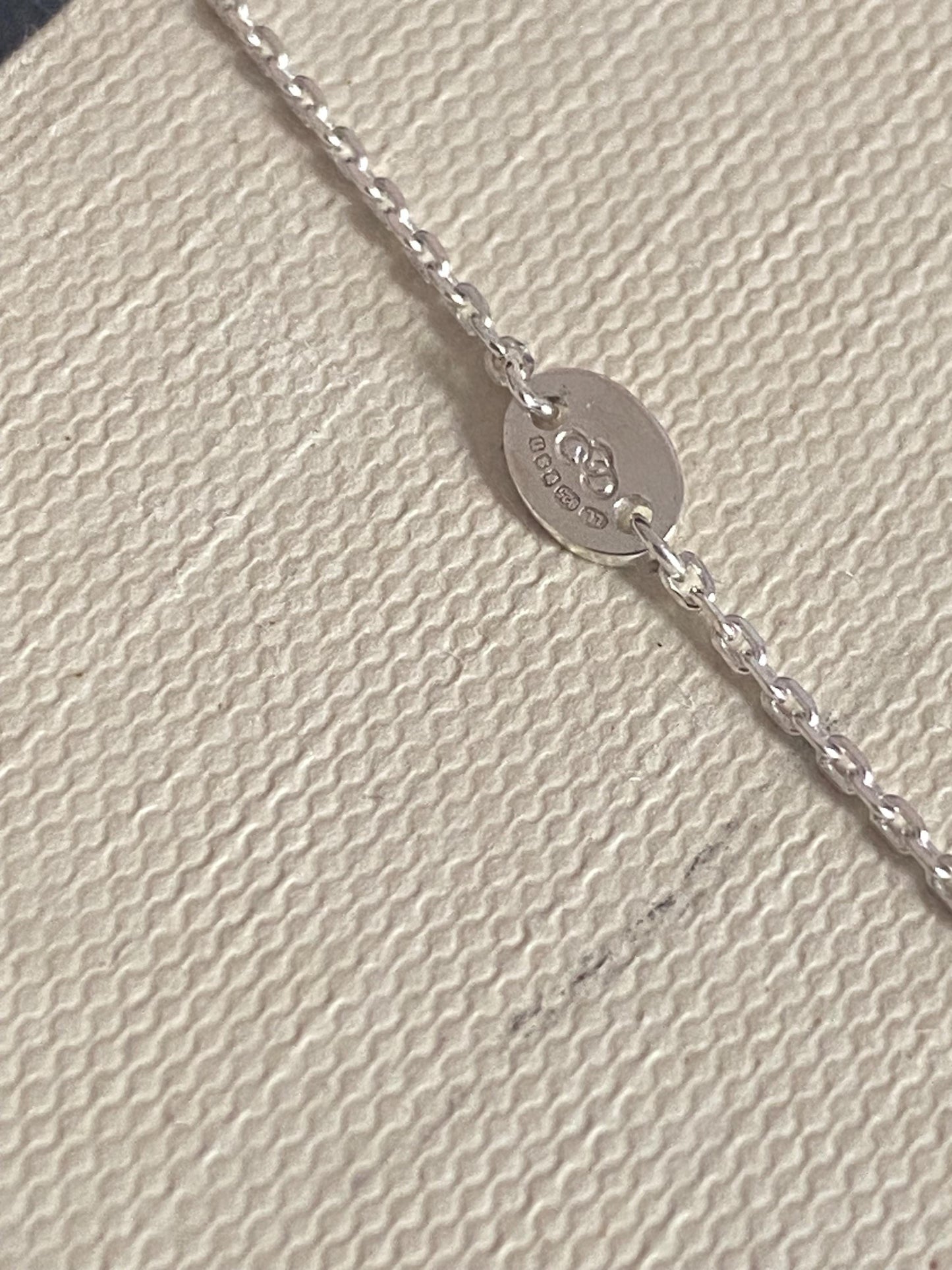 Gorgeous Links of London Sweetie Necklace, Sterling Silver, Stamped, Hallmarked, 46cms, Adjustable