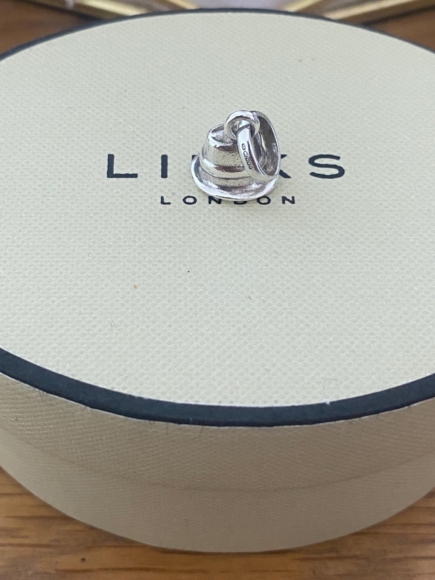 Genuine Links of London Ladies Trilby Hat, Sterling Silver, Assay Hallmarked
