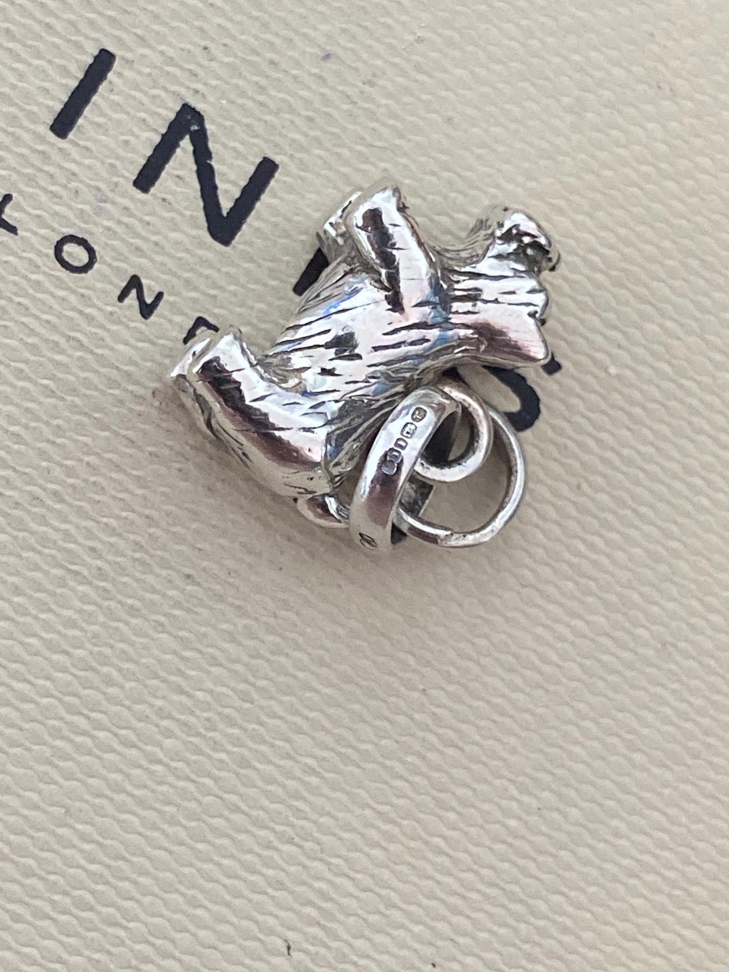 Gorgeous Links of London Scottie dog Charm, Sterling Silver, Hallmarked, Fantastic Condition, Genuine