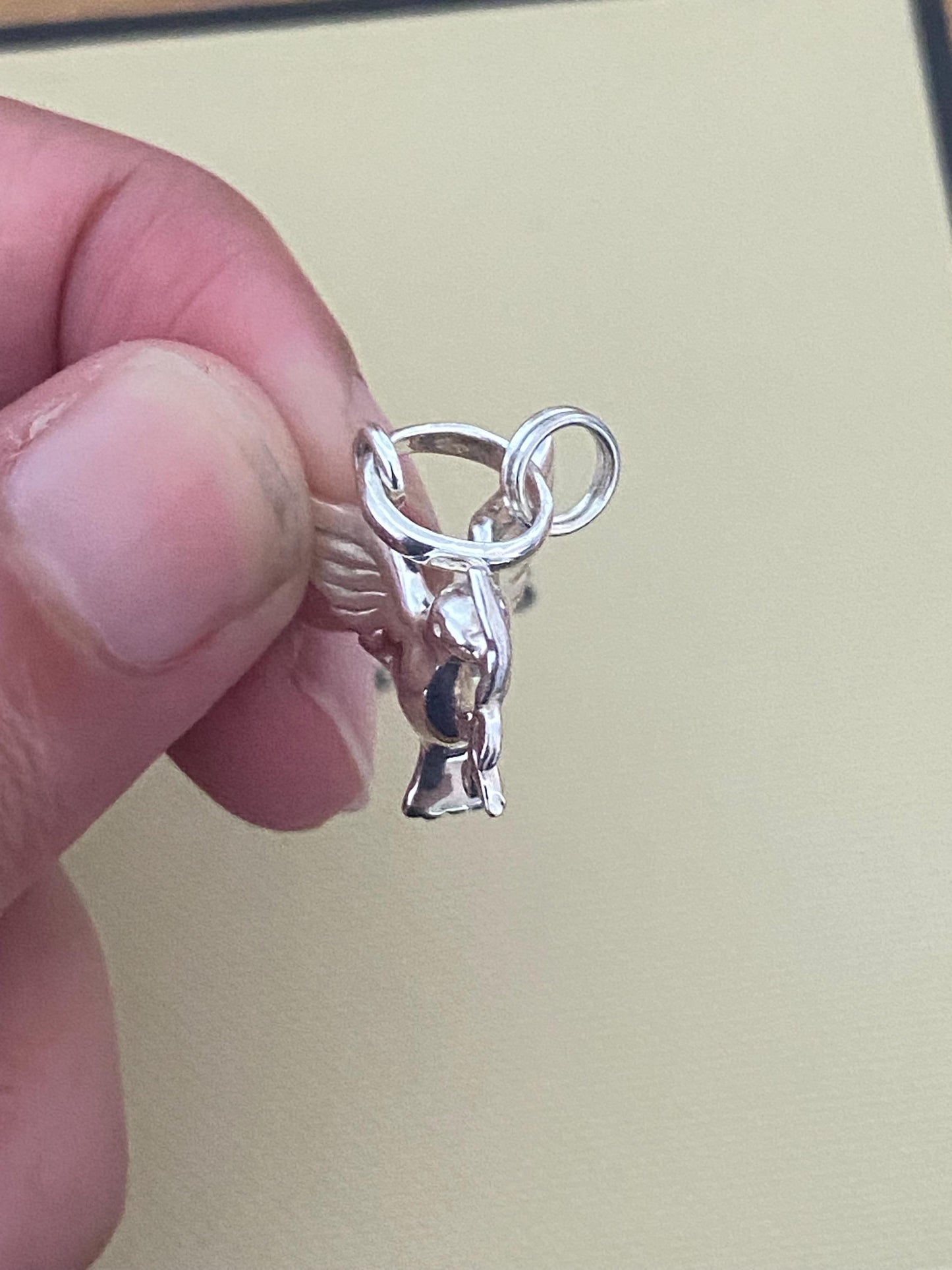 Gorgeous genuine Links of London Dove of peace charm, sterling silver and assay hallmarked, rare charm