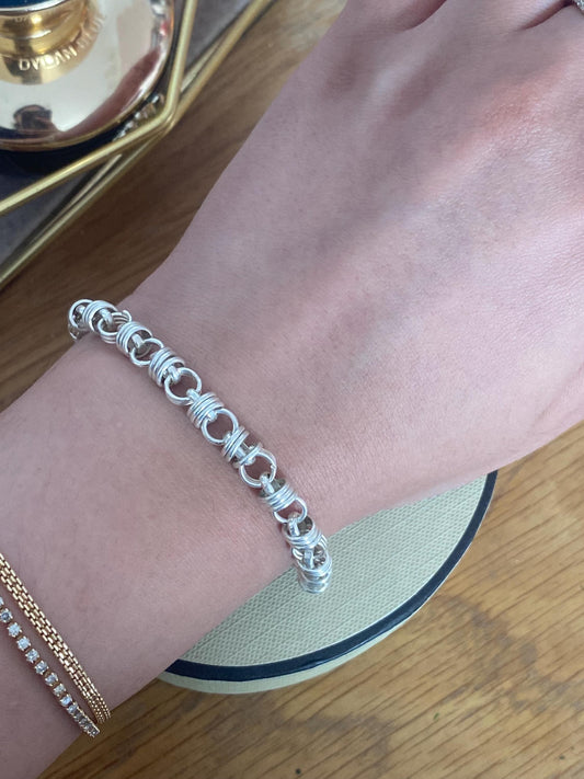 Links of London Sterling Silver Sweetie XS Links, sterling Silver Bracelet, genuine