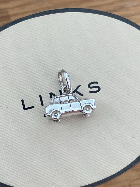 Beautiful rare Links of London sterling silver car charm, Genuine, Assay hallmarked