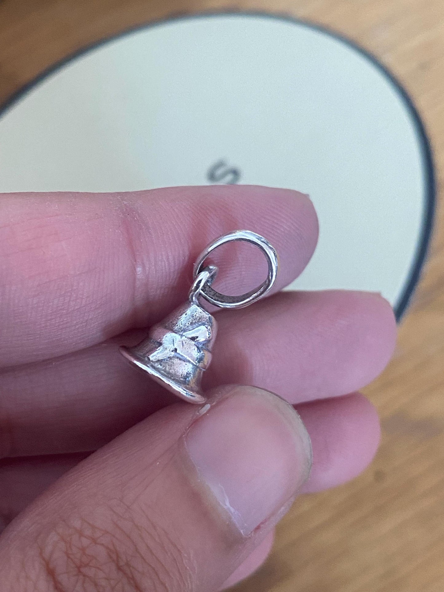 Genuine Links of London Ladies Trilby Hat, Sterling Silver, Assay Hallmarked