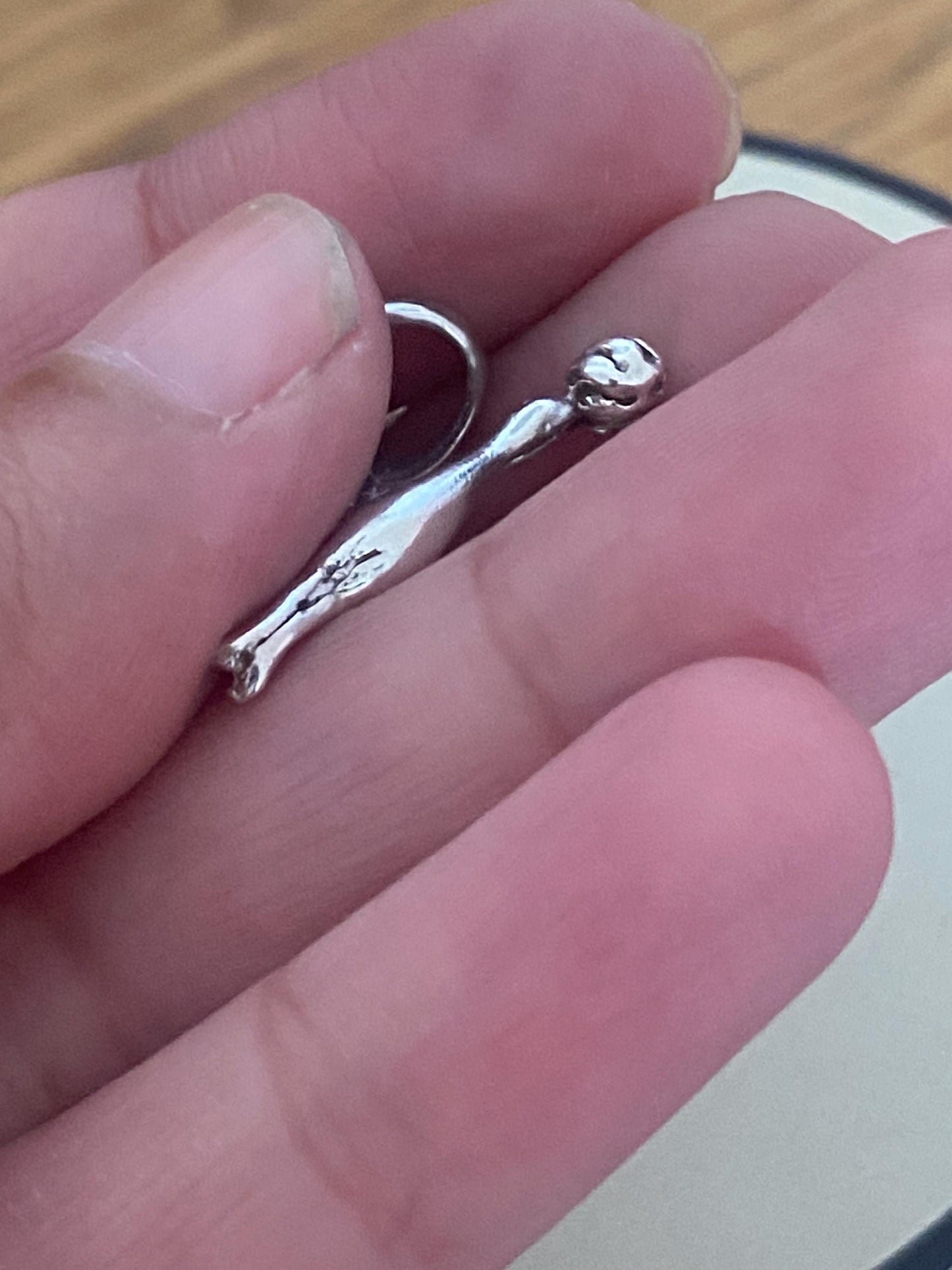 Absolutely gorgeous Links of London Sterling Silver Stork and Baby charm, sterling silver