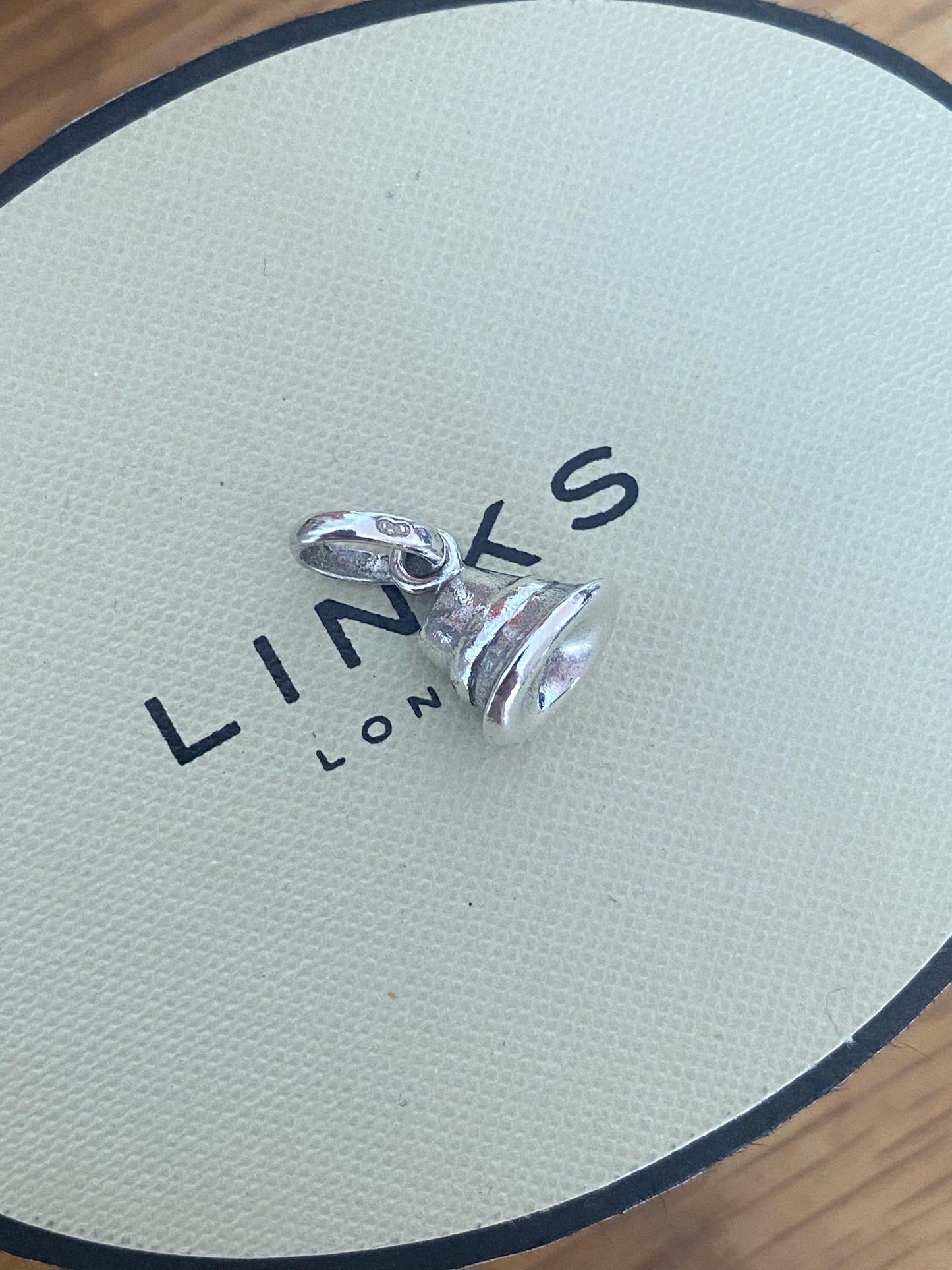 Genuine Links of London Ladies Trilby Hat, Sterling Silver, Assay Hallmarked
