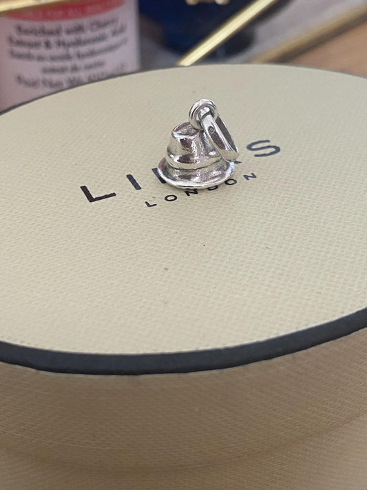 Genuine Links of London Ladies Trilby Hat, Sterling Silver, Assay Hallmarked