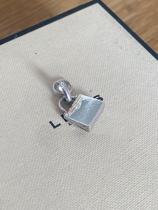 Beautiful genuine rare hallmarked Links of London sterling silver bag charm