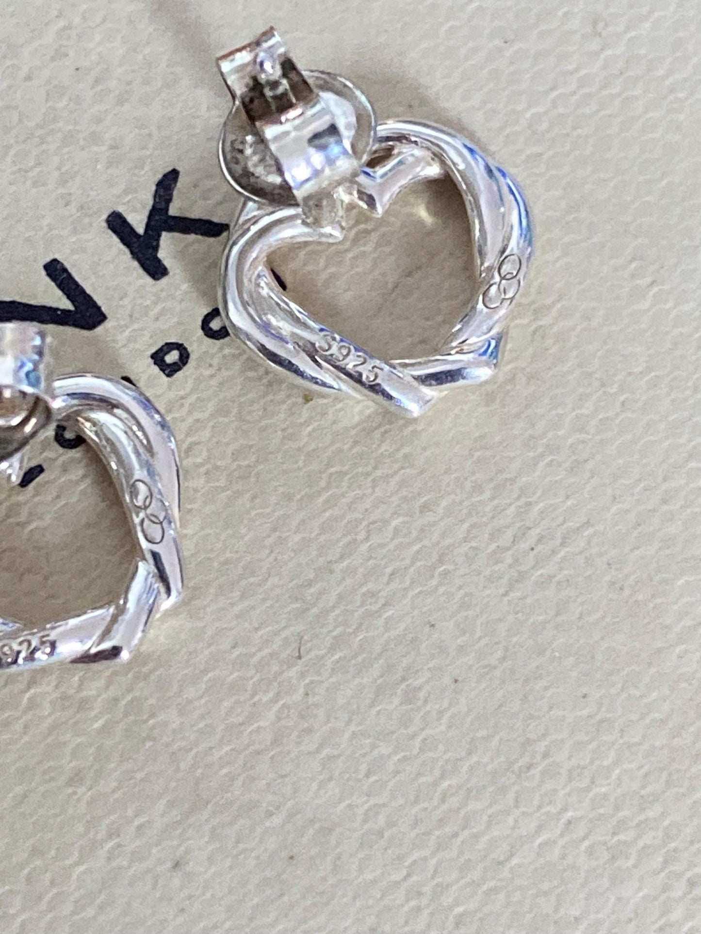 Links of London Kindred Soul Sterling Silver Stud Earrings, genuine, with box