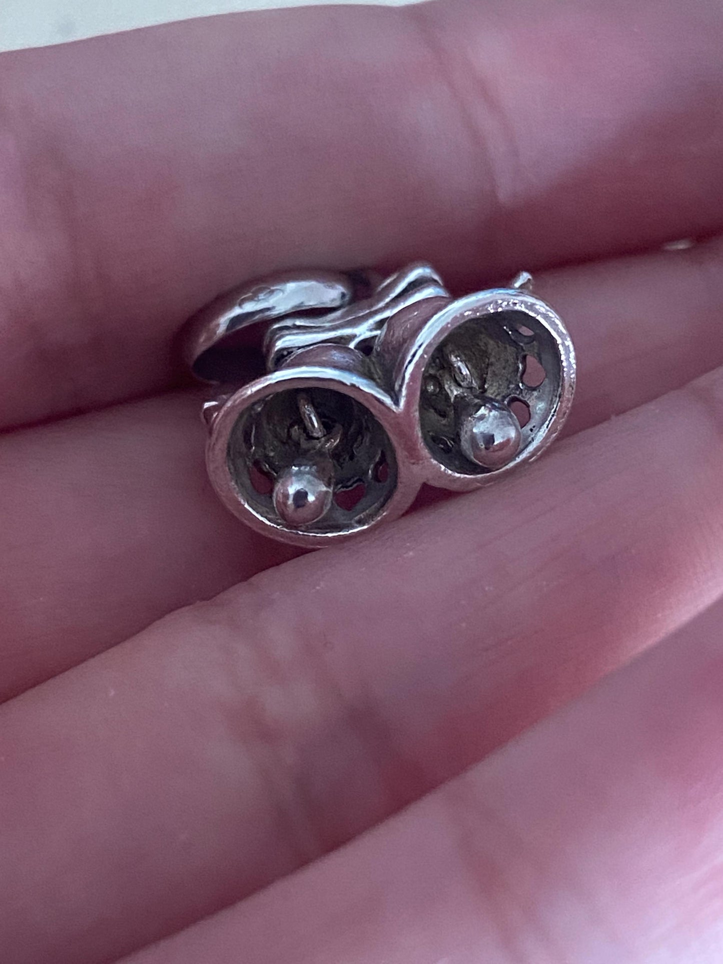 Rare gorgeous Links of London Wedding Bells Charm, Sterling Silver, assay Hallmarked