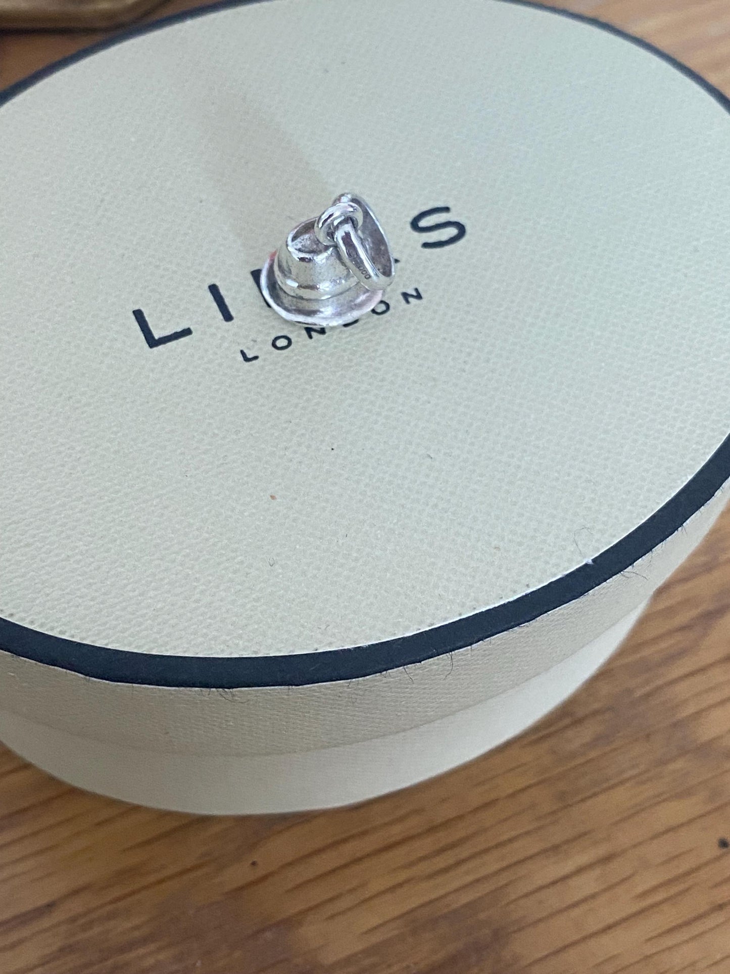 Genuine Links of London Ladies Trilby Hat, Sterling Silver, Assay Hallmarked